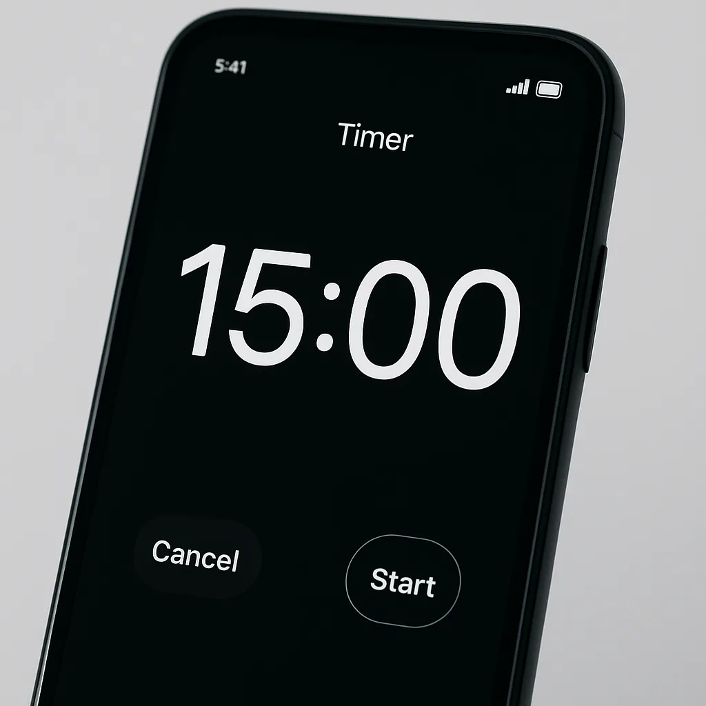 Set an Intuitive Timer